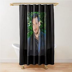 Chris Pratt Art Shower Curtain