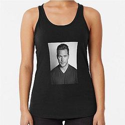 Chris Pratt Art Racerback Tank Top