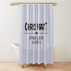 Chris Pratt Appreciation Society Shower Curtain