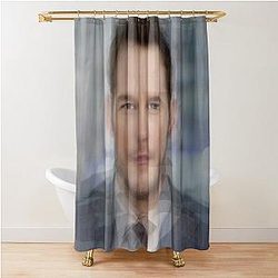 Chris Pratt Portrait Shower Curtain