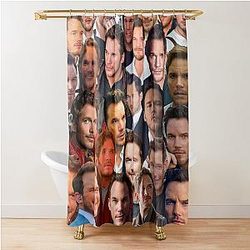 Chris Pratt Photo Shower Curtain