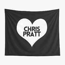 Love Chris Pratt Tapestry