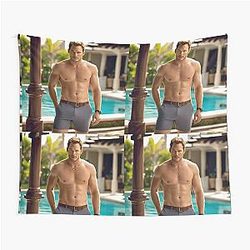 chris pratt tapestry