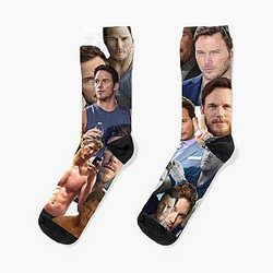 Chris Pratt Photo Socks