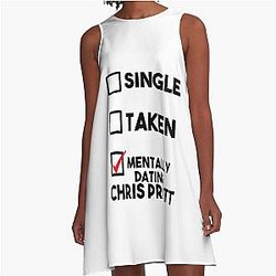 Dating Chris Pratt A-Line Dress