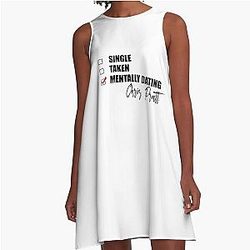 Mentally Dating Chris Pratt A Line Dress