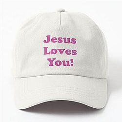 Chris Pratt Jesus Loves You Dad Hat