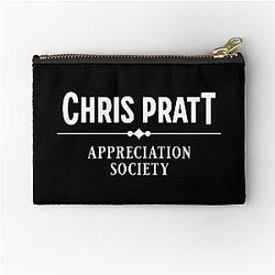 Chris Pratt appreciation society Zipper Pouch