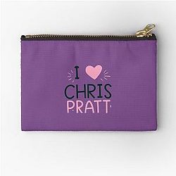 I Love Chris Pratt Pouch