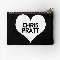 Love Chris Pratt Zipper Pouch