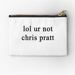 Lol Your Not Chris Pratt Full Zipper Pouch