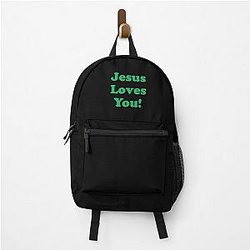 Chris Pratt Jesus Loves You Backpack