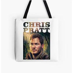 Chris Pratt All Print Tote Bag