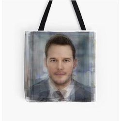 Chris Pratt All Over Print Tote Bag