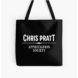 Chris Pratt Appreciation Society All Print Tote Bag
