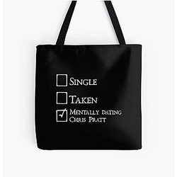 Mentally Dating Chris Pratt Tote Bag