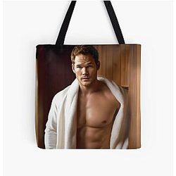 Chris Pratt All Over Print Tote Bag