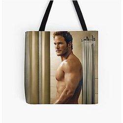 Chris Pratt All-Over Print Tote Bag