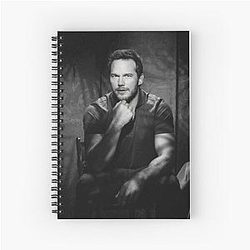 Chris Pratt Spiral Notebook