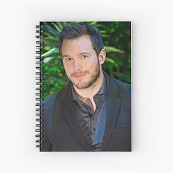 Chris Pratt Spiral Notebook