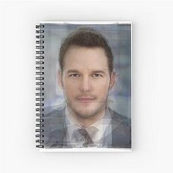 Chris Pratt Spiral Notebook
