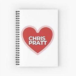 I Heart Chris Pratt Notebook