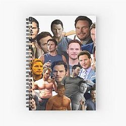 Chris Pratt Spiral Notebook
