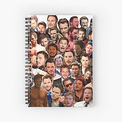 Chris Pratt Paparazzi Notebook