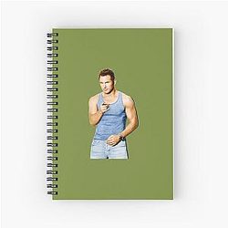 Chris Pratt Spiral Notebook