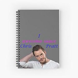 Chris Pratt Spiral Notebook