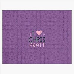 I Love Chris Pratt Jigsaw Puzzle