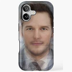 Chris Pratt Portrait iPhone Tough Case