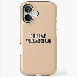 Chris Pratt Appreciation Club iPhone Tough Case
