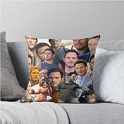 Chris Pratt throw pillow