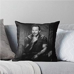 Chris Pratt Throw Pillow