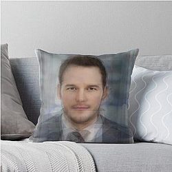 Chris Pratt Throw Pillow