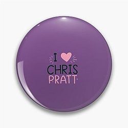 I Love Chris Pratt Pin