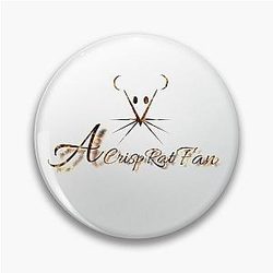 A Chris Pratt fan logo pin