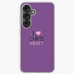 I Love Chris Pratt Galaxy Soft Case