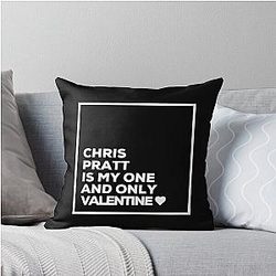 Chris Pratt Is My One Valentine Throw Pillow