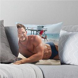 Chris Summer Throw Pillow