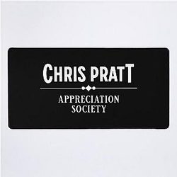 Chris Pratt Appreciation Society Desk Mat