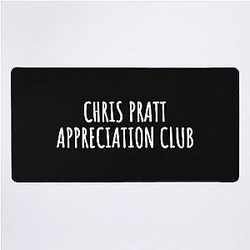 Chris Pratt appreciation club A mat for your desk