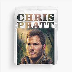 Chris Pratt Duvet Cover