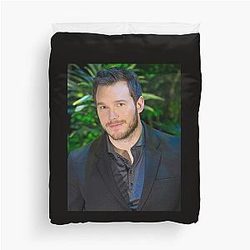 Chris Pratt Art Duvet Cover