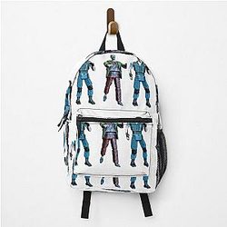 Chris Redfield action figure with zombie backpack