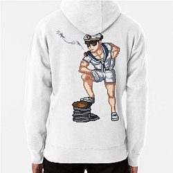 Chris Redfield Pixel Art Hoodie