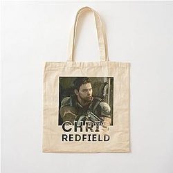 Chris Redfield Cotton Tote Bag
