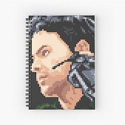 Chris Redfield Pixel Art Notebook