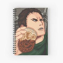 Chris Redfield Pixel Art Notebook